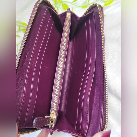 Authentic Miu Miu Leather Long Wallet - Picture 12 of 17